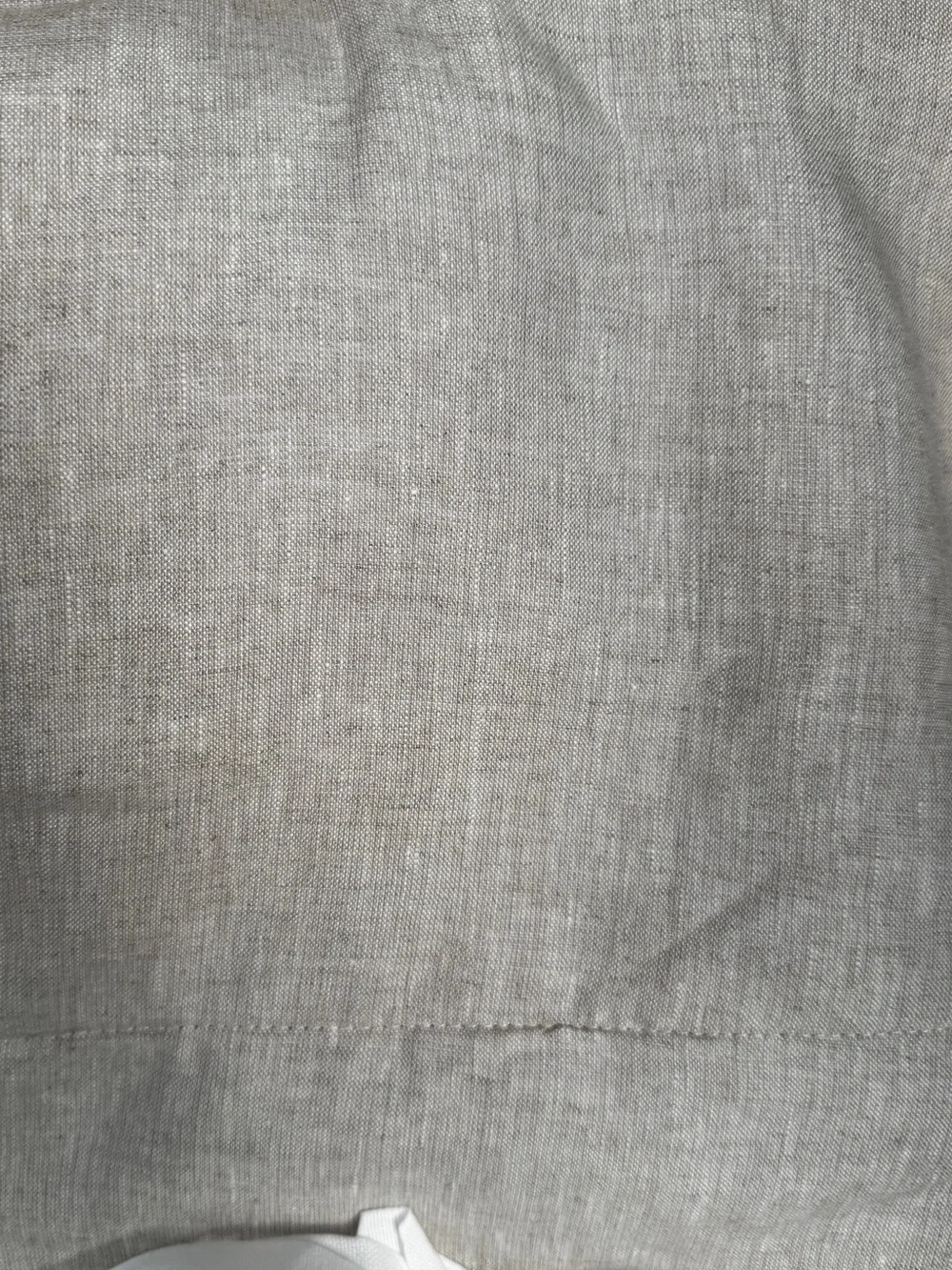 Quince European Linen Room Darkening Curtain Panel Set in Flax 48” x 96”